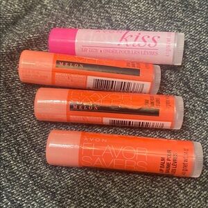 Set of 4 Avon Flavor Savers Lip Balm​